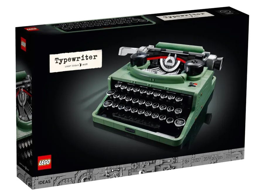 21327 LEGO IDEAS Typewriter