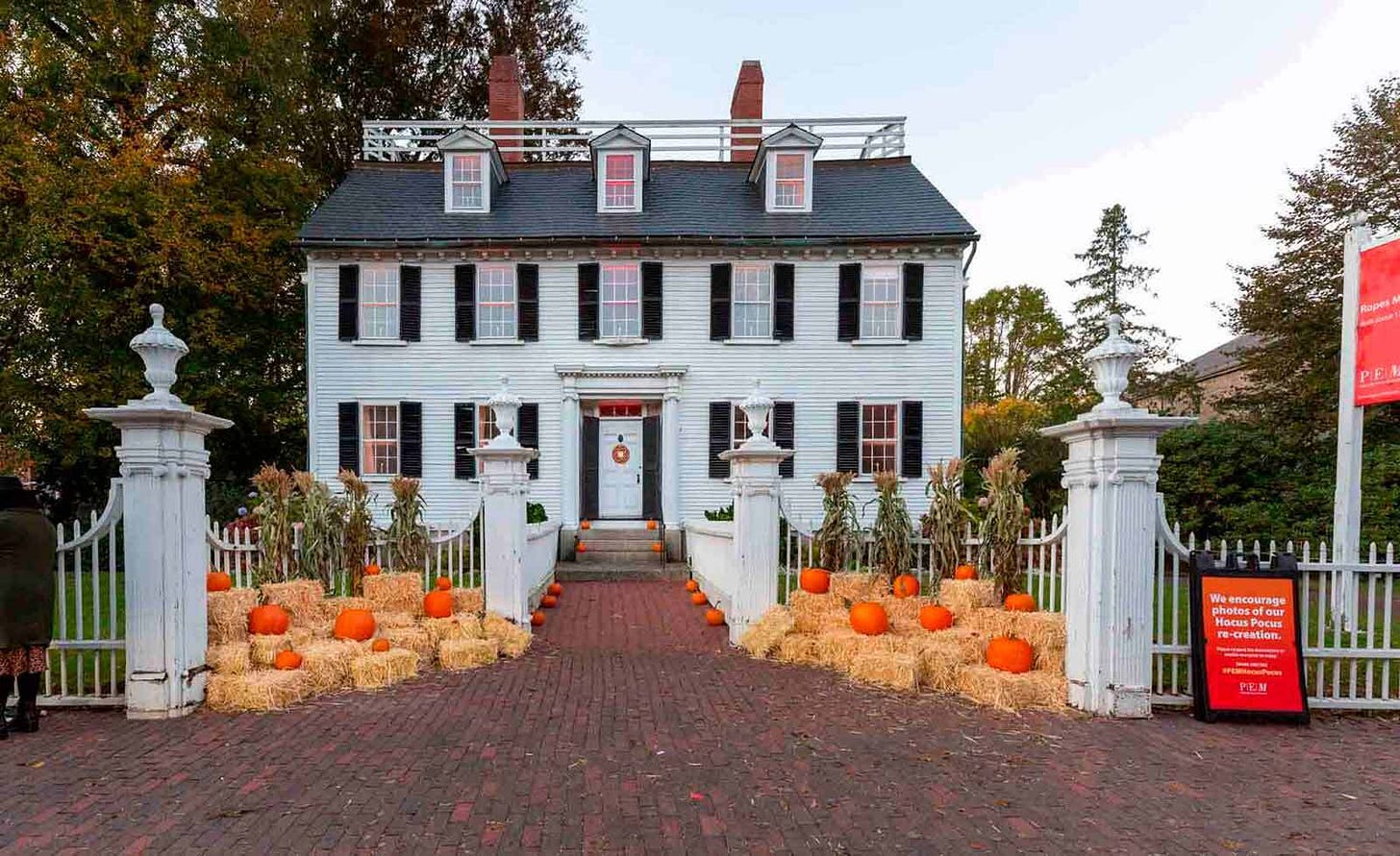 Hocus Pocus” returns to Salem and to PEM's historic Ropes Mansion