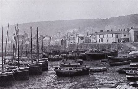 Image result for 1900s newlyn harbour