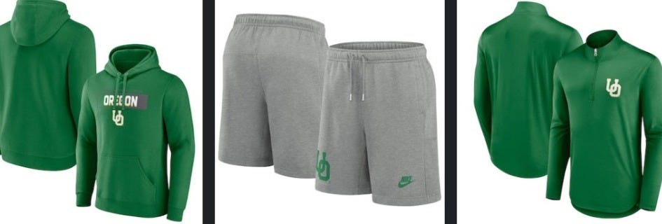 Oregon Ducks fan gear available at FansEdge, featuring Ducks  jerseys, hats, hoodies, and accessories for Oregon football fans.
