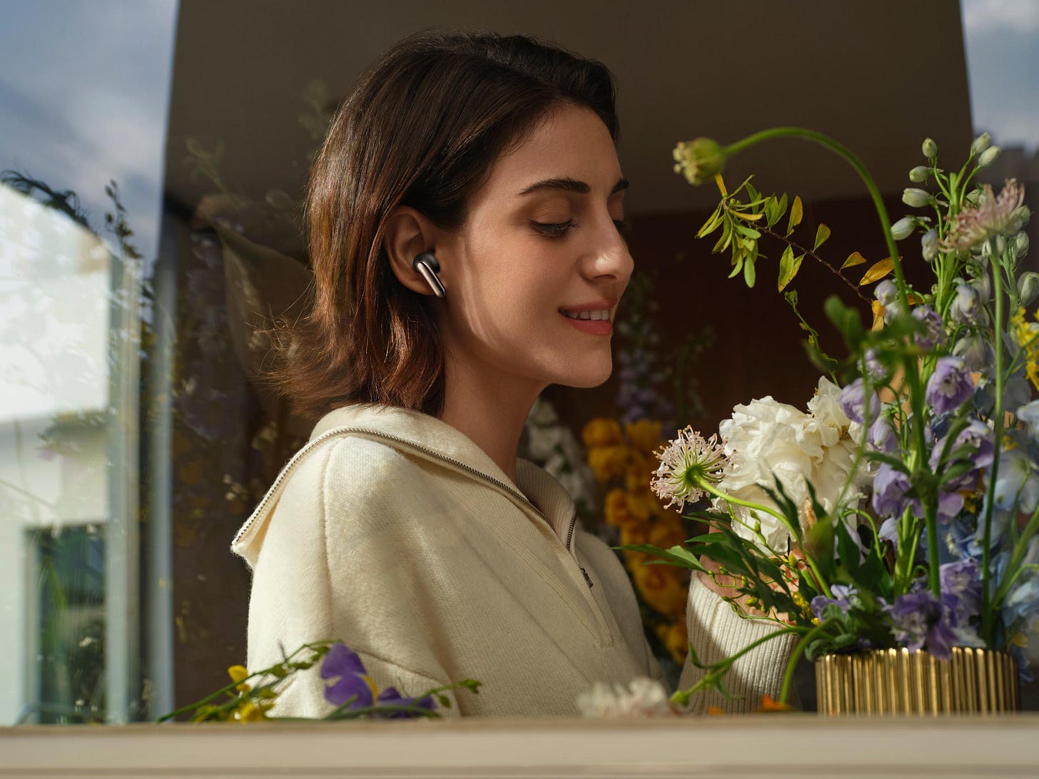 The Buds 5 Pro Wi-Fi earphones have a transmission bandwidth of 4.2 Mbps and support wireless playback of 24-bit/96-kHz audio