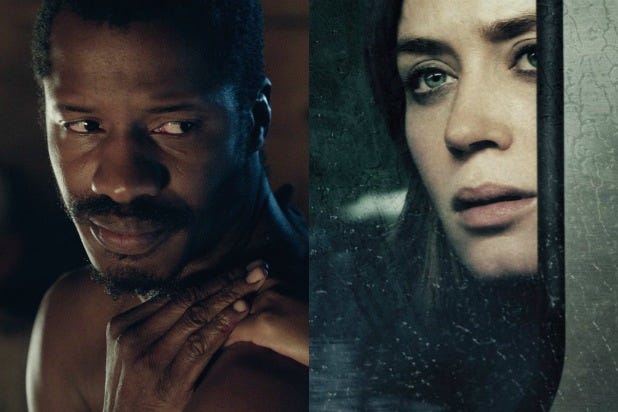 emily blunt girl on a train vs nate parker birth of a nation