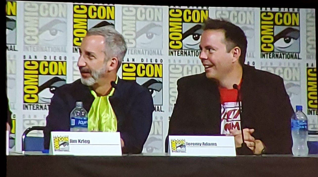 Jeremy Adams Jim Krieg Scooby Doo panel Comic Con 2019