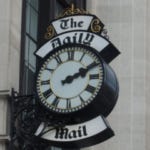 Daily Mail clock, photo by Alex Muller / Wikidea