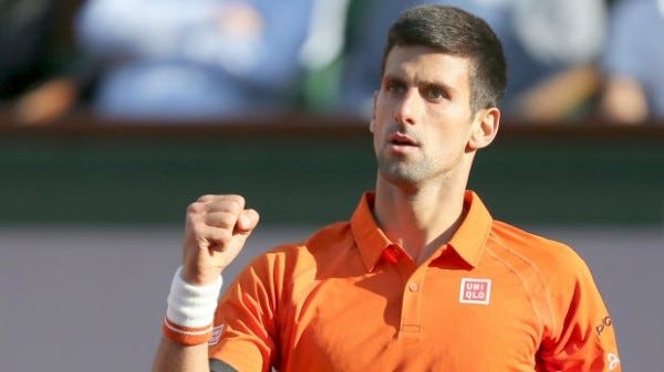 novak djokovic in quarter finals against rafael nadal 2015 french open