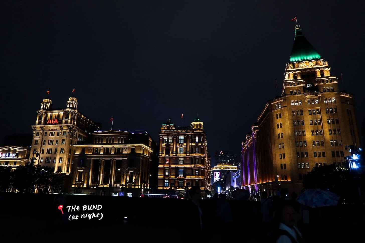 The Bund at night
