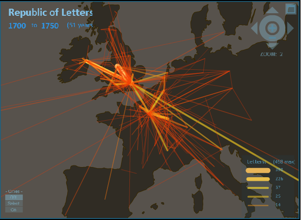 Mapping the Republic of Letters – Open Knowledge Foundation blog