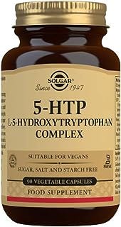 Solgar 5-HTP L-5-Hydroxytryptophan Complex - Vitamin B6 - Valerian - Nootropics - Vegan - Pack of 90 Capsules