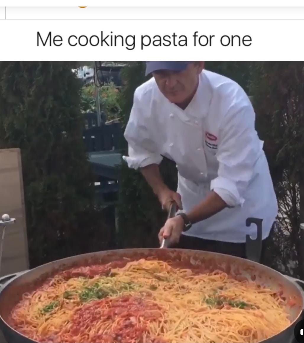 Pass the bucket of Parmesan pls. : r/memes