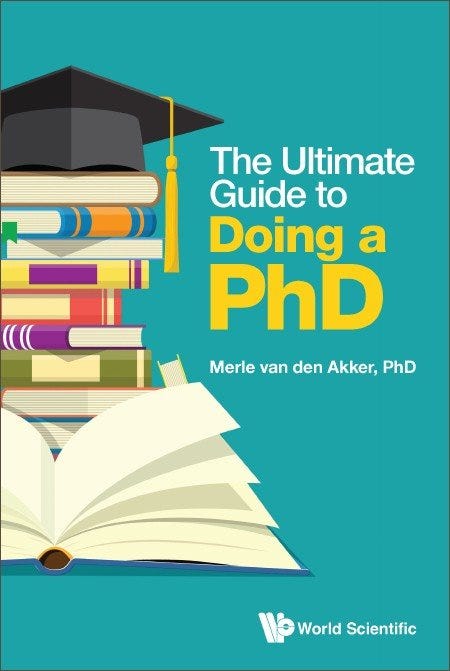 The Ultimate Guide to Doing a PhD cover