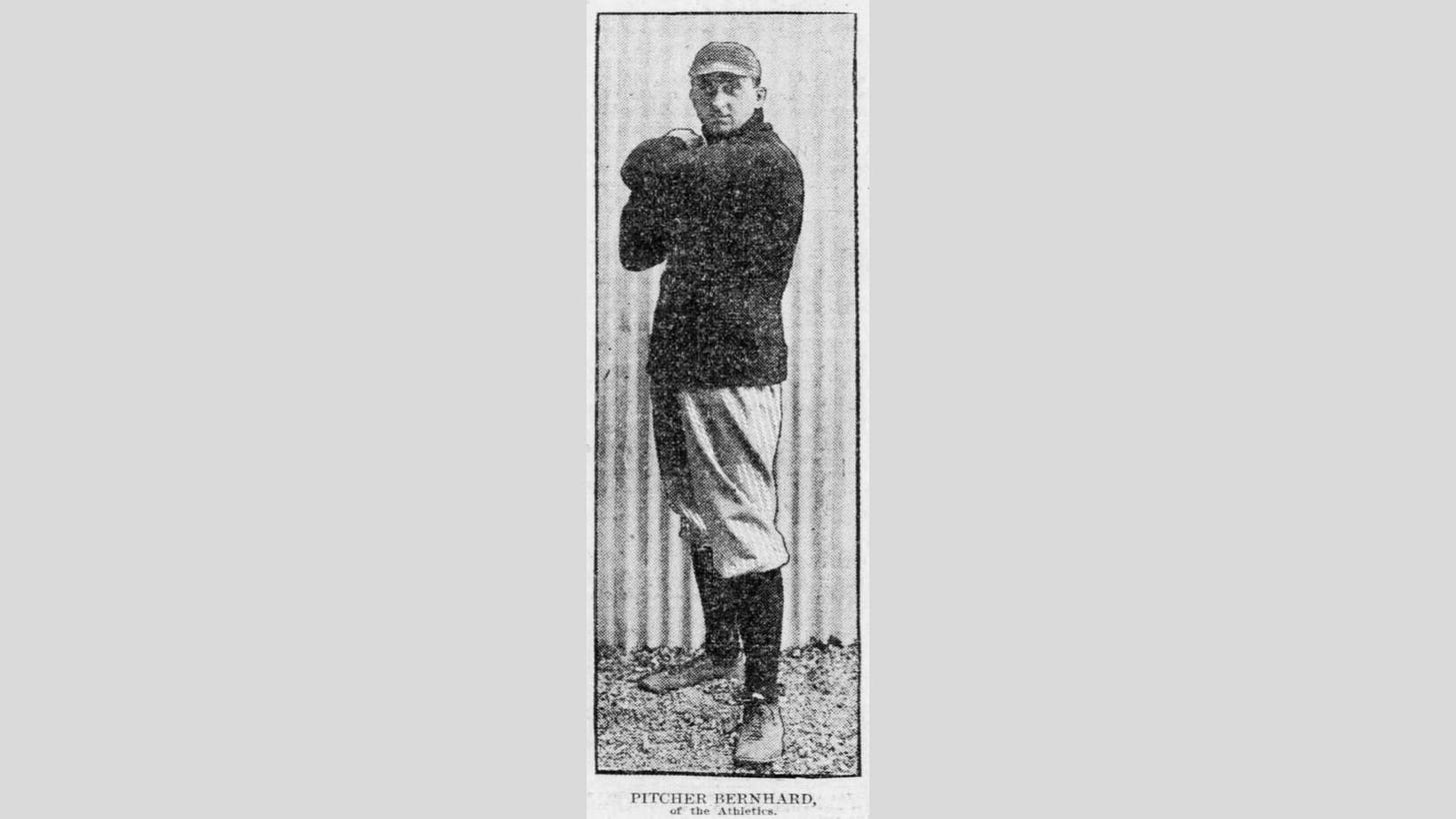 Baseball Replay Journal Bill Bernhard Players 1901