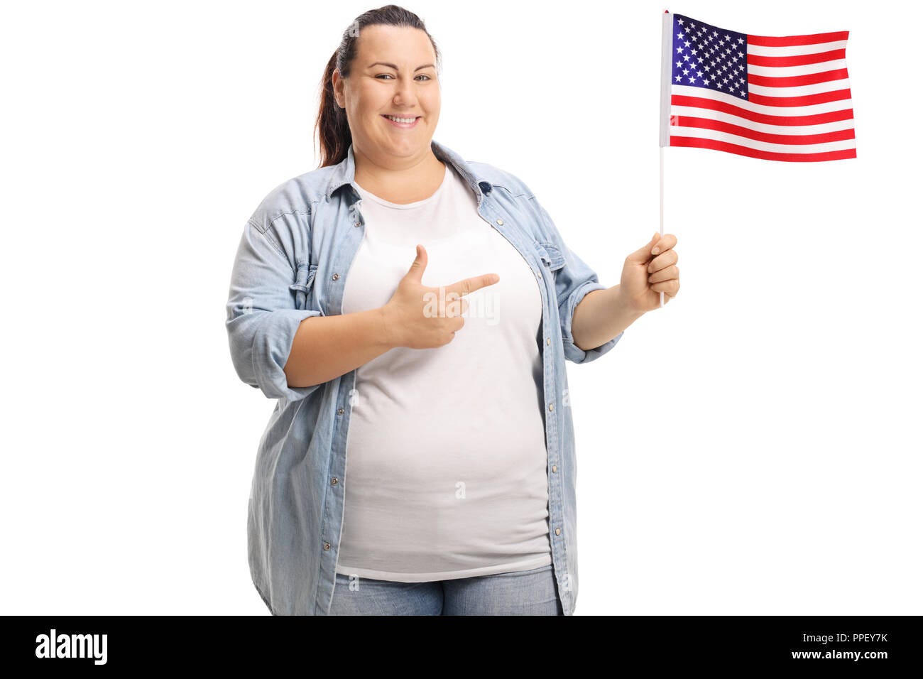 Obese american hi-res stock photography and images - Alamy