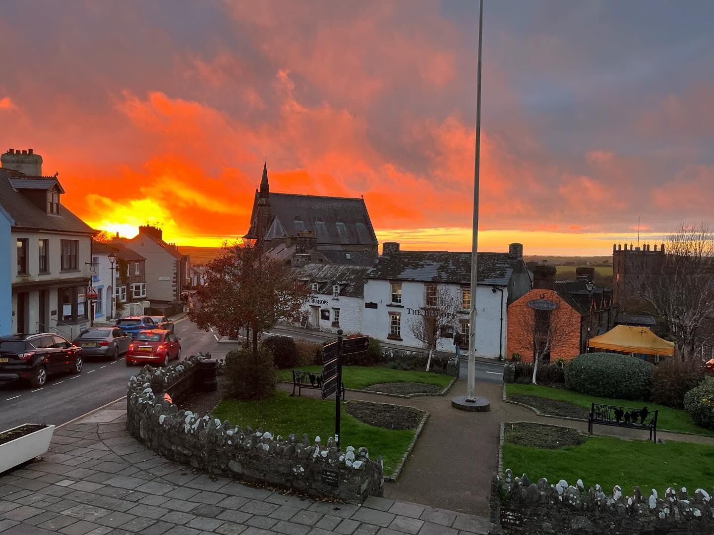 May be an image of the Cotswolds, twilight and York Minster