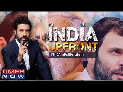 Congress' neta's REALITY CHECK, Is NDA in poll position?  | India Upfront With Rahul Shivshankar