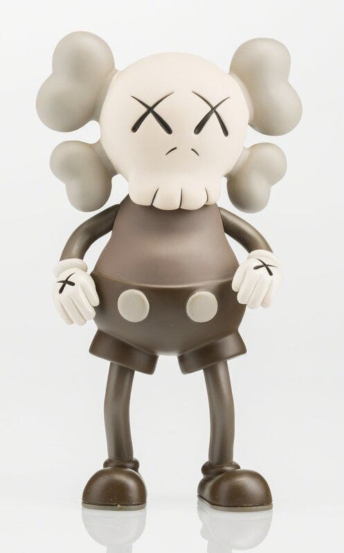 KAWS | Companion (Brown) (1999) | Artsy