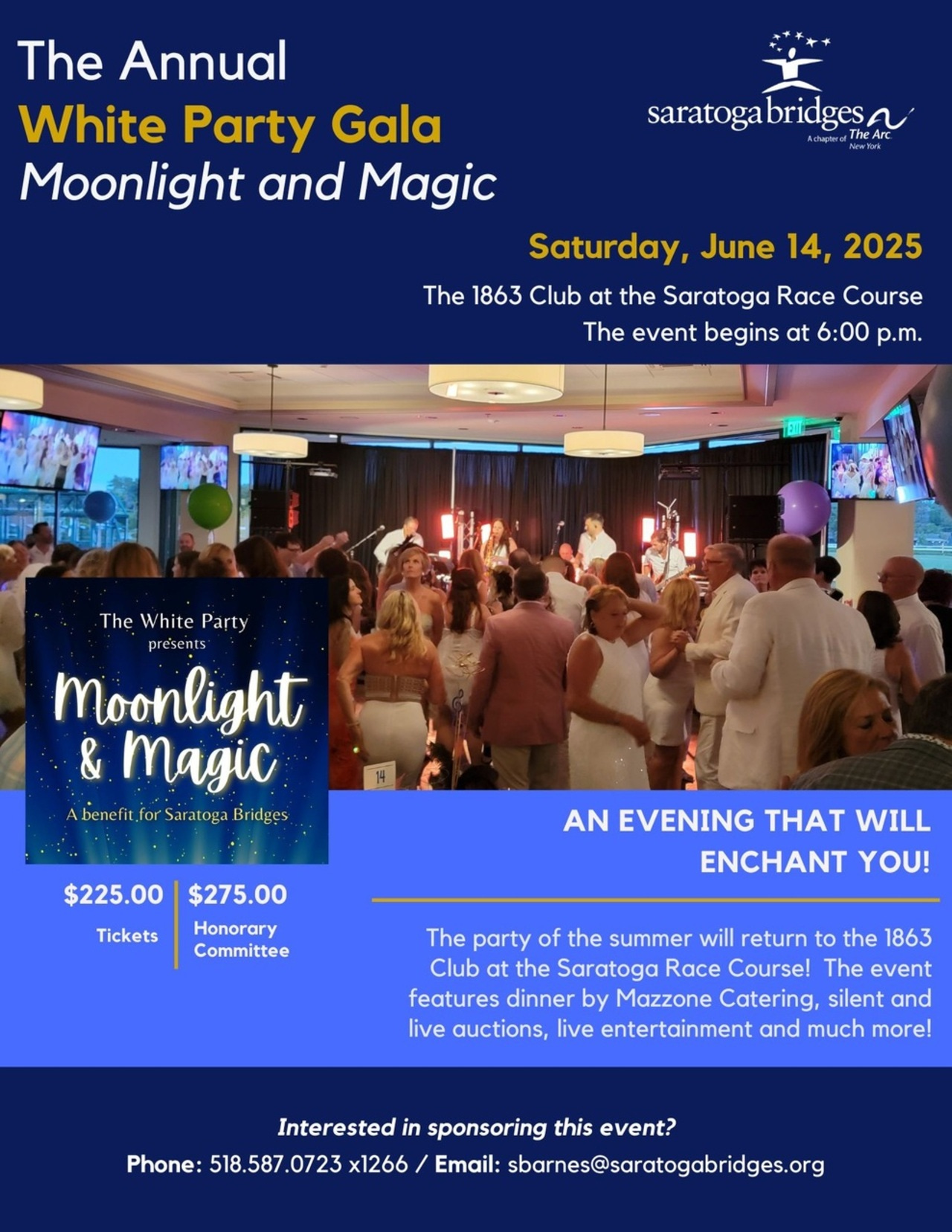 The White Party presents Moonlight and Magic logo