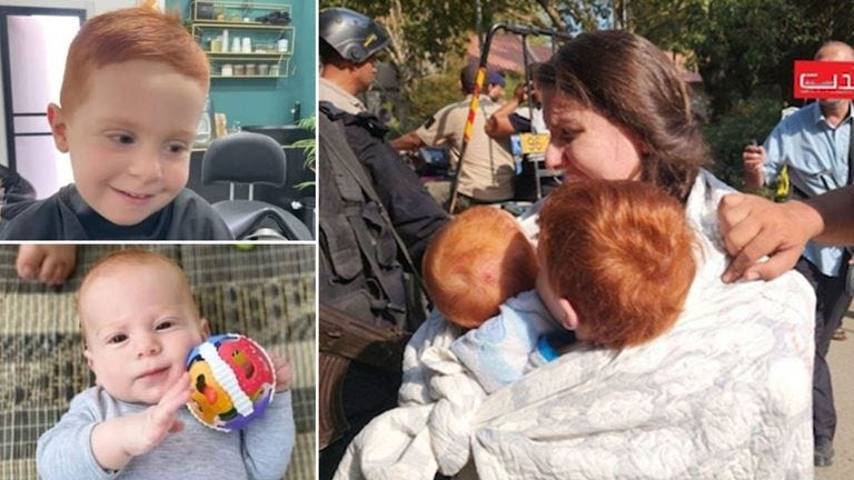Shiri Bibas and her children, four-year-old Ariel and 10-month-old Kfir are yet to be released and there has been no word of them Shiri Bibas and her children, four-year-old Ariel and 10-month-old Kfir are yet to be released and there has been no word of them
