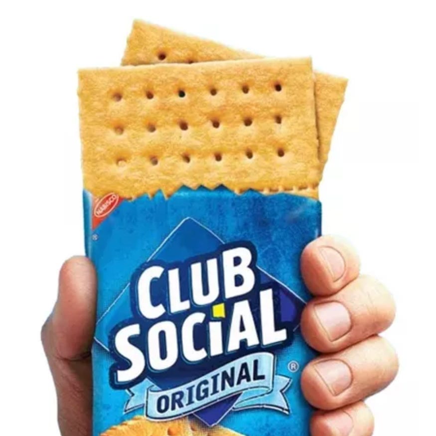 Galleta club social- 1 unidad 24g