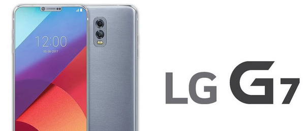 lg g7 smartphone notch like apple