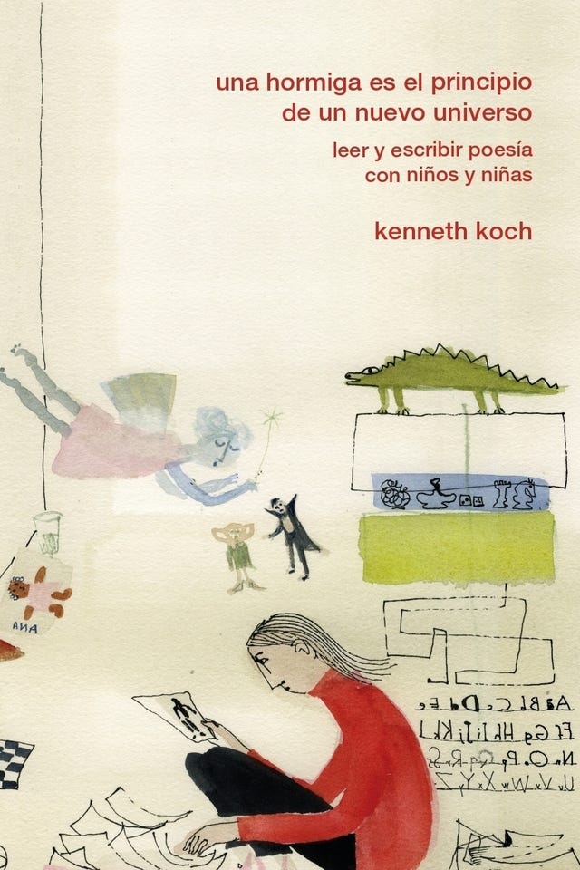 UNA HORMIGA ES EL PRINCIPIO DE UN NUEVO UNIVERSO - KENNETH KOCH - ZINDO Y  GAFURI