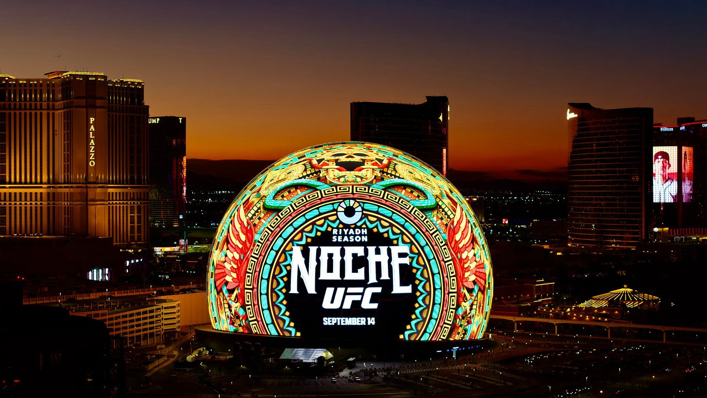 Inside the UFC Noche Las Vegas Sphere Live Event Plans With Dana White