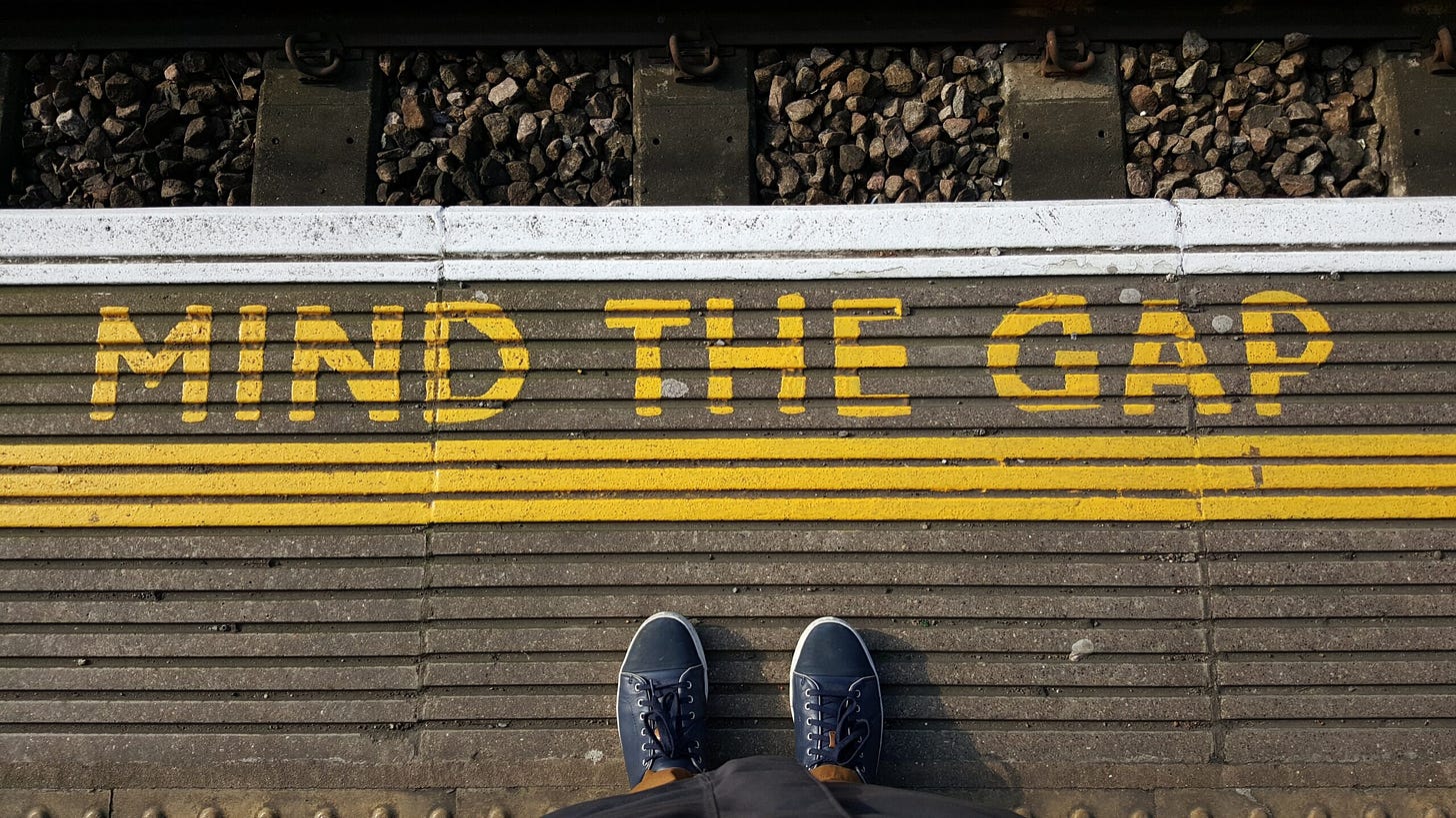 Warning retailers: Mind the Gap - before your customers fall through it! -  Retail Focus - Retail Design