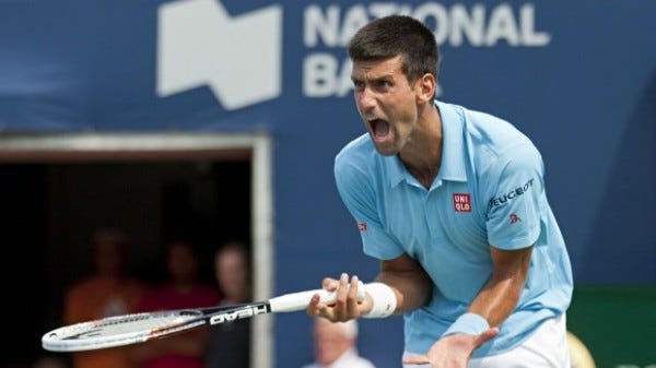 novak djokovic loses to ivo karlovic in doha 2014 images