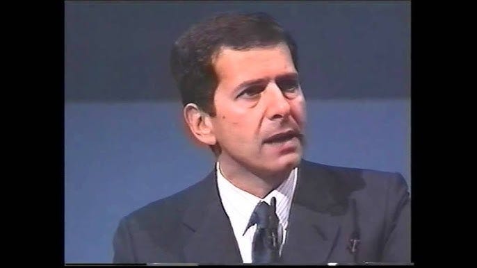 Gerald Ratner speaking at the 1991 Institute of Directors Annual Convention