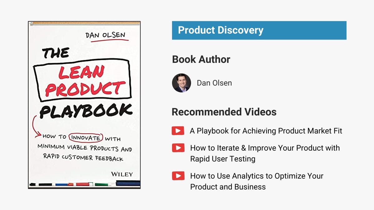 The Lean Product Playbook by Dan Olsen