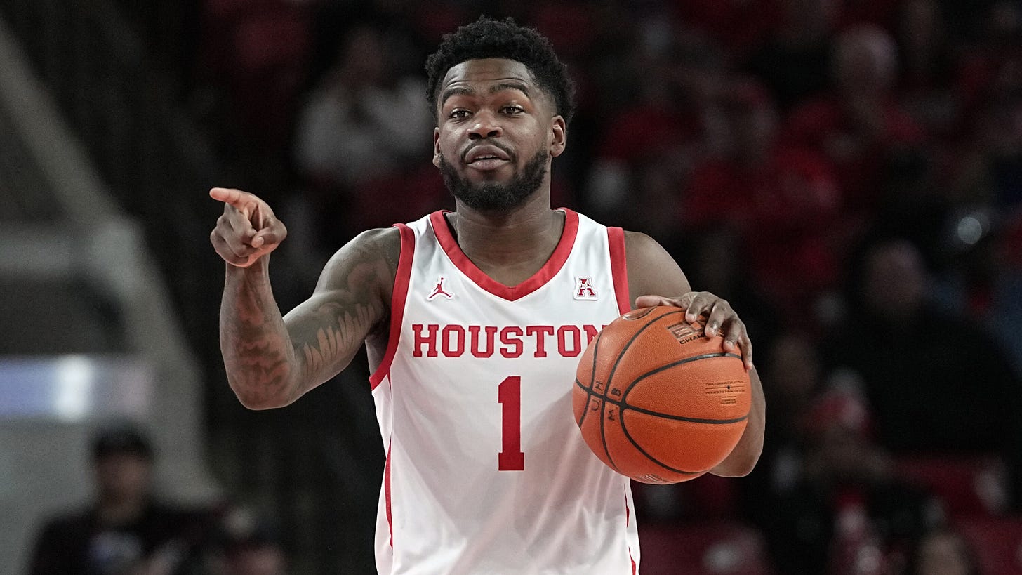 Houston reaches No. 1 in AP men's basketball poll for first time since 1983  – Houston Public Media