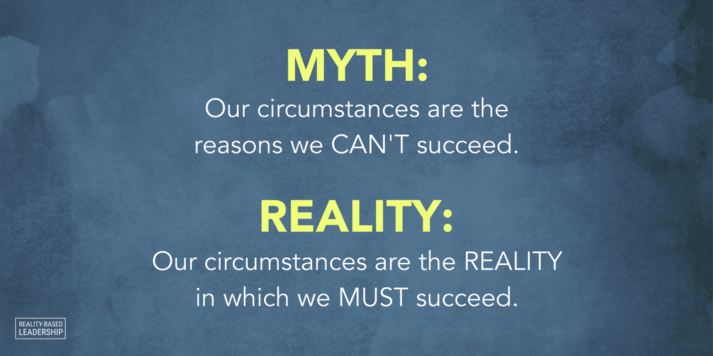 Reality-Based Leadership on X: "A reality-based mindset is ...