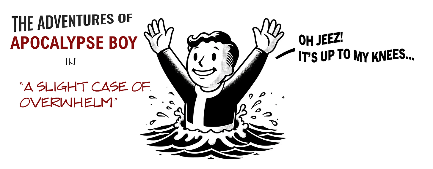 A Slight Case of Overwhelm by Rocco Jarman