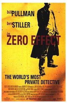 Zero Effect film poster