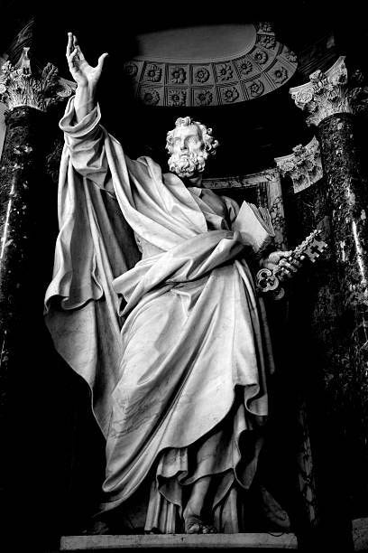 saint peter apostle - peter the apostle stock pictures, royalty-free photos & images
