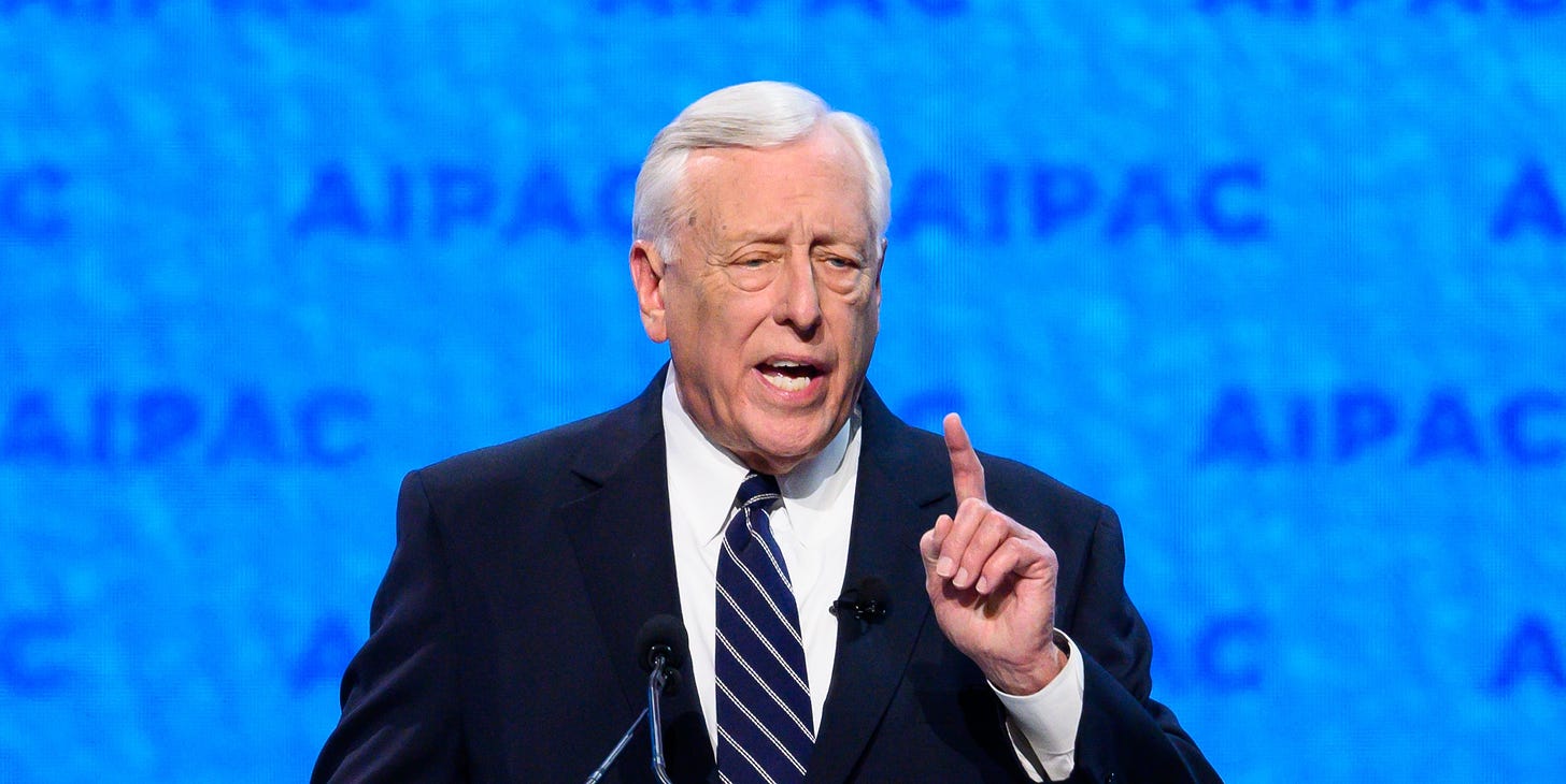 Steny Hoyer Makes Sure AIPAC's Israel Junket Is Well Attended