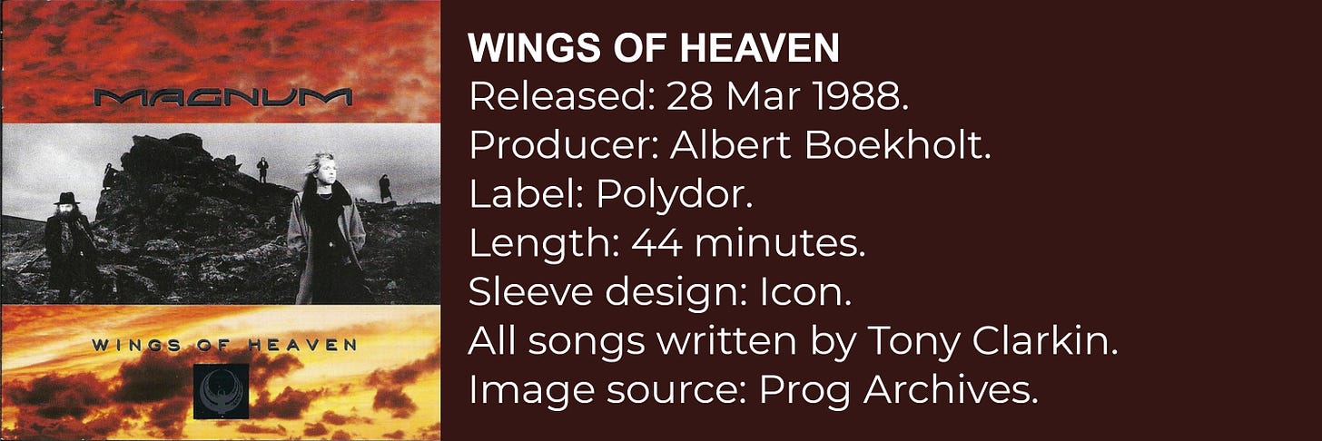 Magnum - Wings of Heaven (1988)