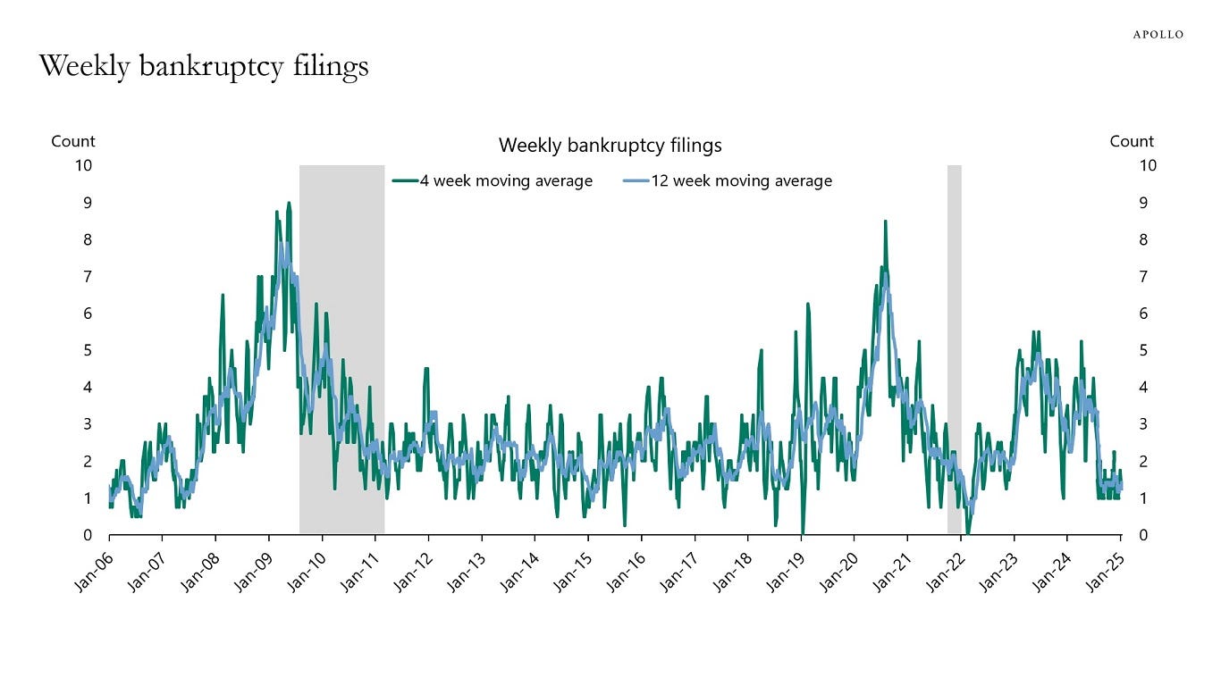 Weekly bankruptcy filings