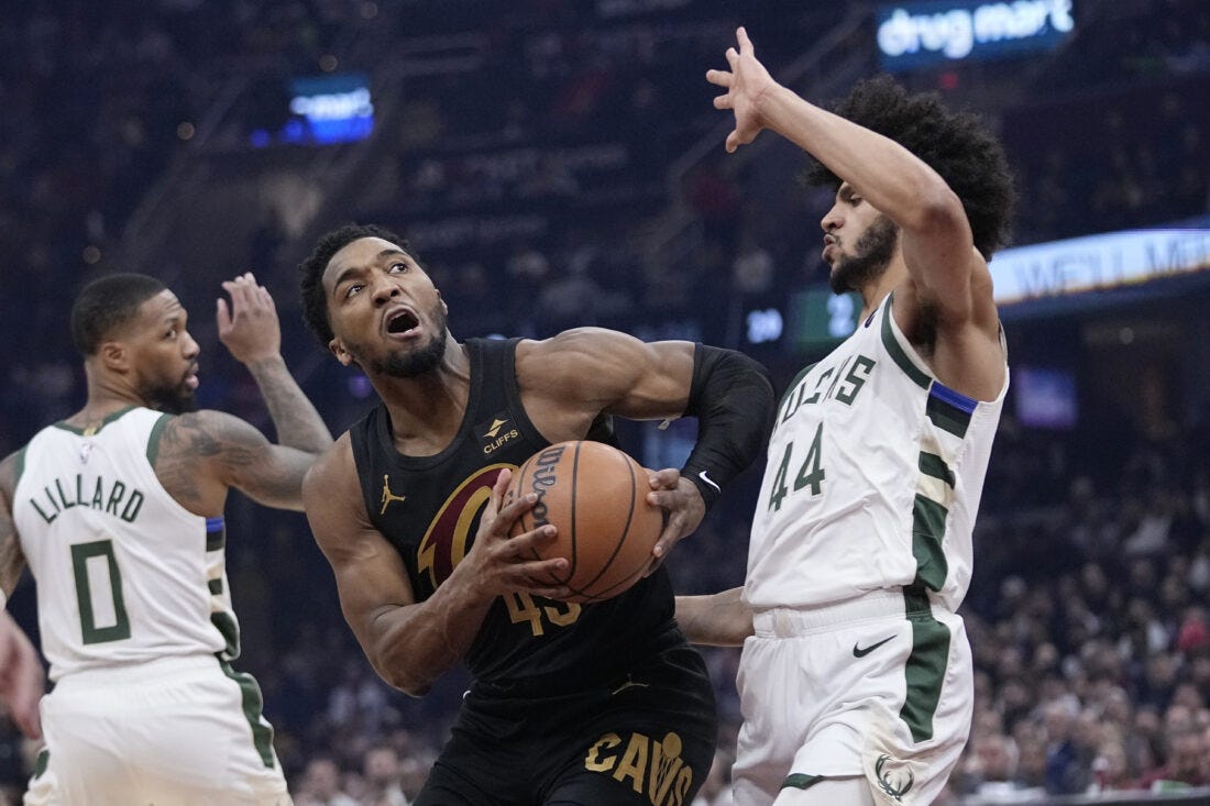 Mitchell scores 31 as Cavaliers thrash Bucks | News, Sports, Jobs - The  Herald Star