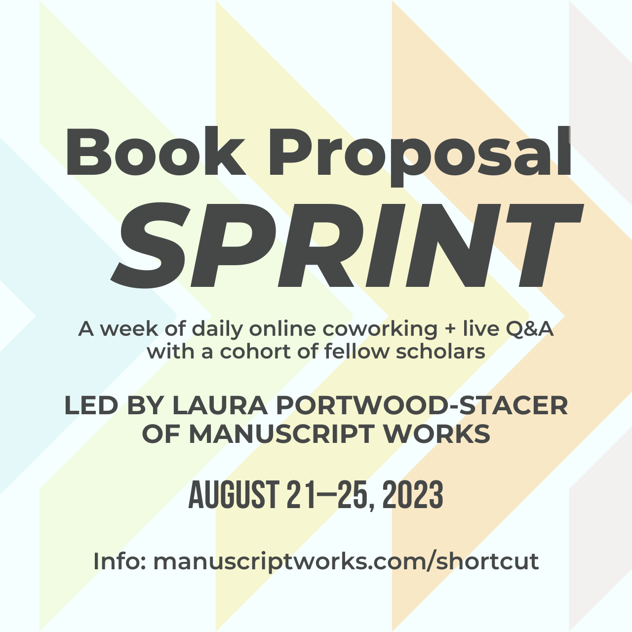 Graphic thumbnail for the Book Proposal Sprint