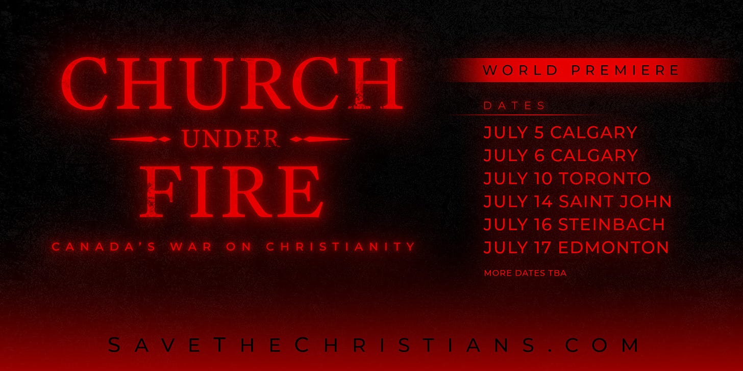Church Under Fire Tour