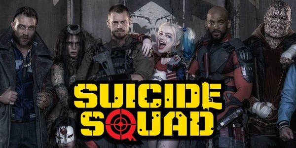 suicide squad poster 2015