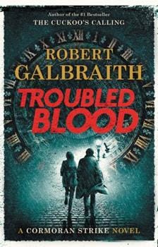 Hardcover Troubled Blood [Large Print] Book