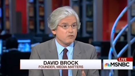 Media Matters announces departure of David Brock | Media Matters for ...