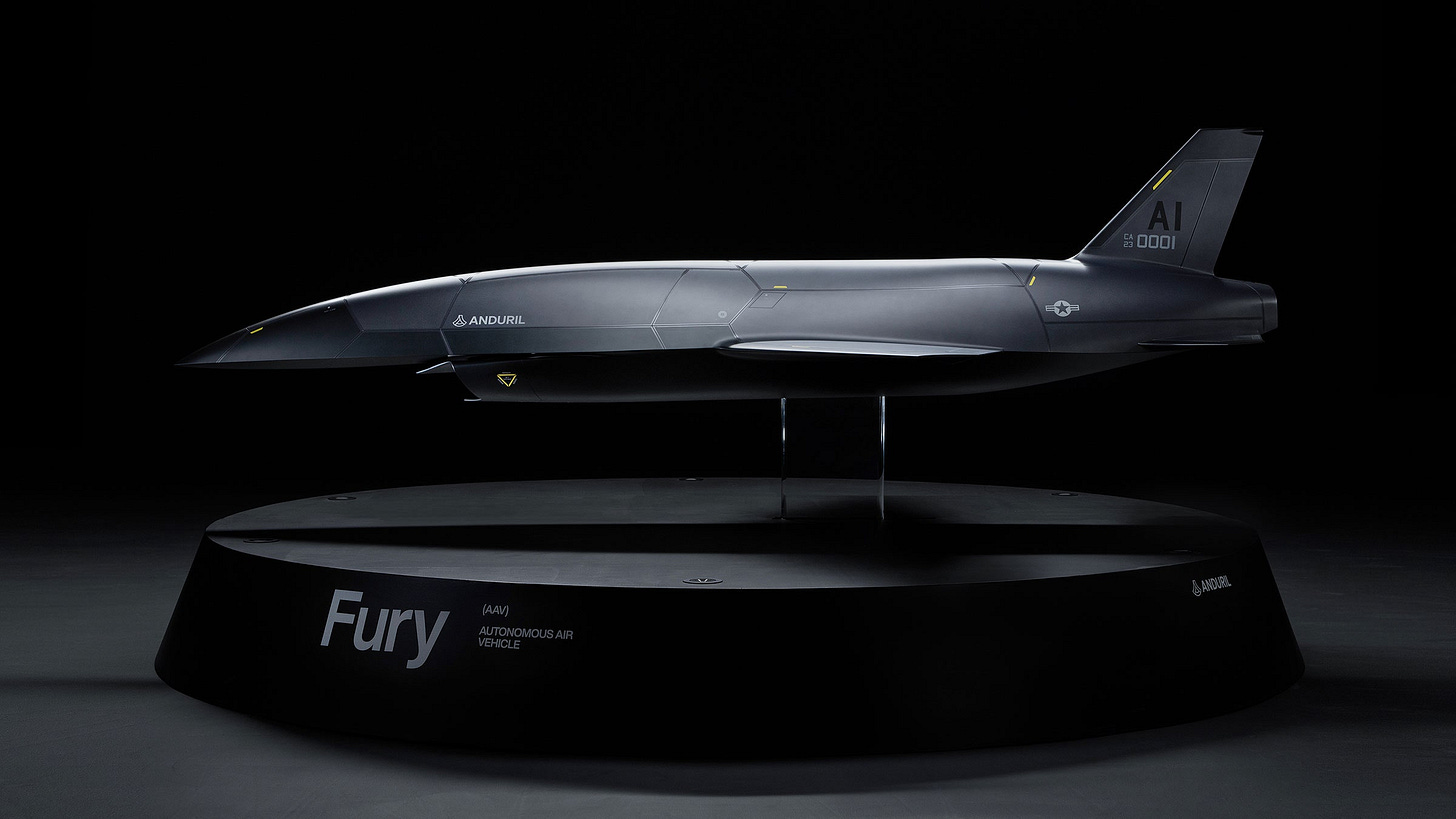 Anduril Fury aircraft
