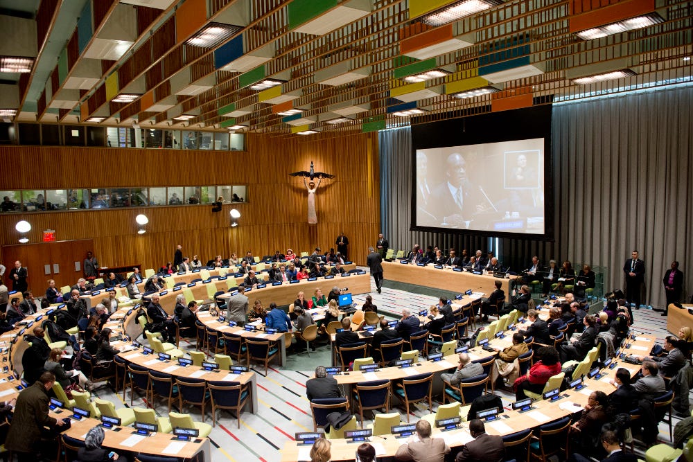 Trusteeship Council Chamber, UNNY086G.01, 1953, Denmark