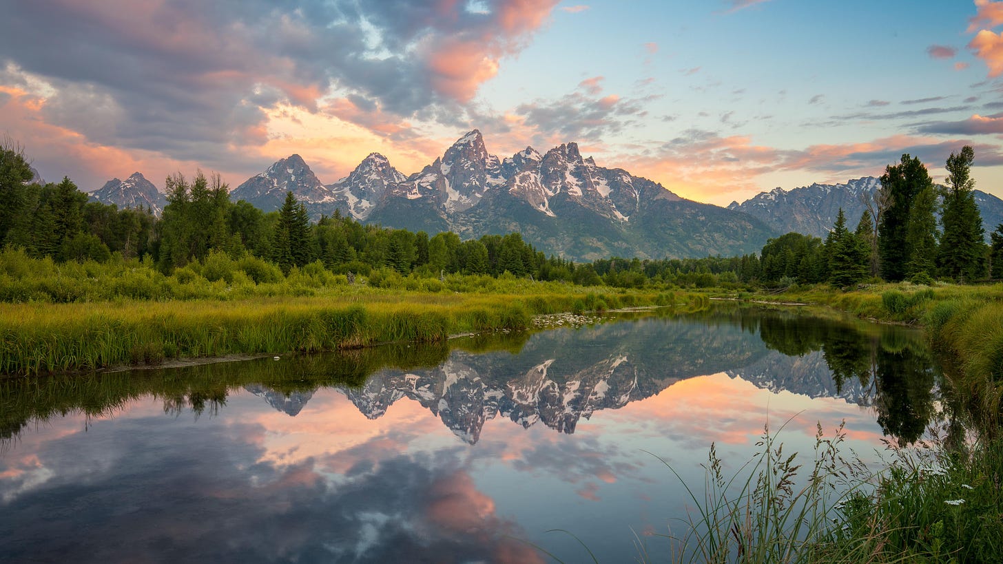 Grand Teton Sunrise [3840x2160] : r/wallpapers