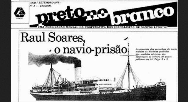 Ato lembra vítimas da repressão no navio Raul Soares, no Porto de Santos -  Rede Macuco