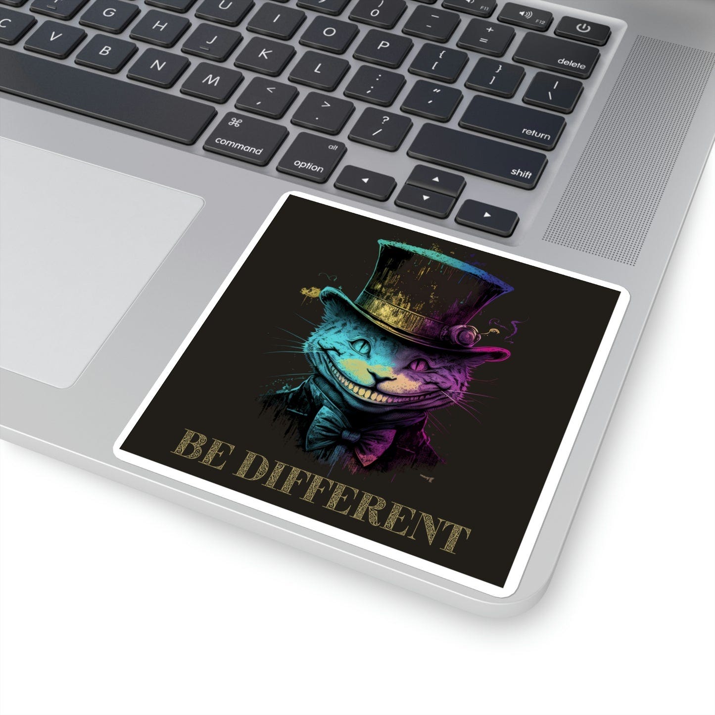 Be Different Square Stickers