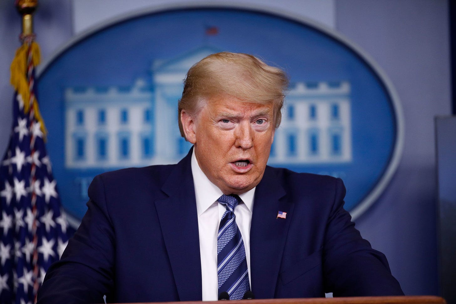 Trump turns angry and defensive as evidence contradicts his coronavirus  narrative | CNN Politics