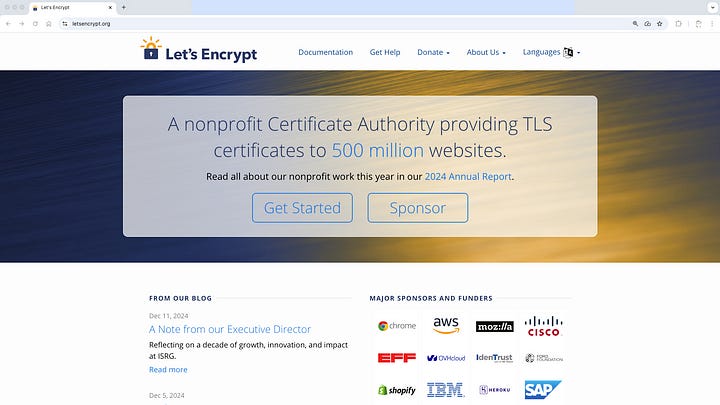 https://letsencrypt.org/